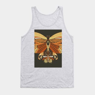 Boho artwork of butterfly Tank Top